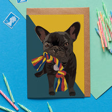 Load image into Gallery viewer, Ronnie French Bulldog Greeting Card - ad&amp;i